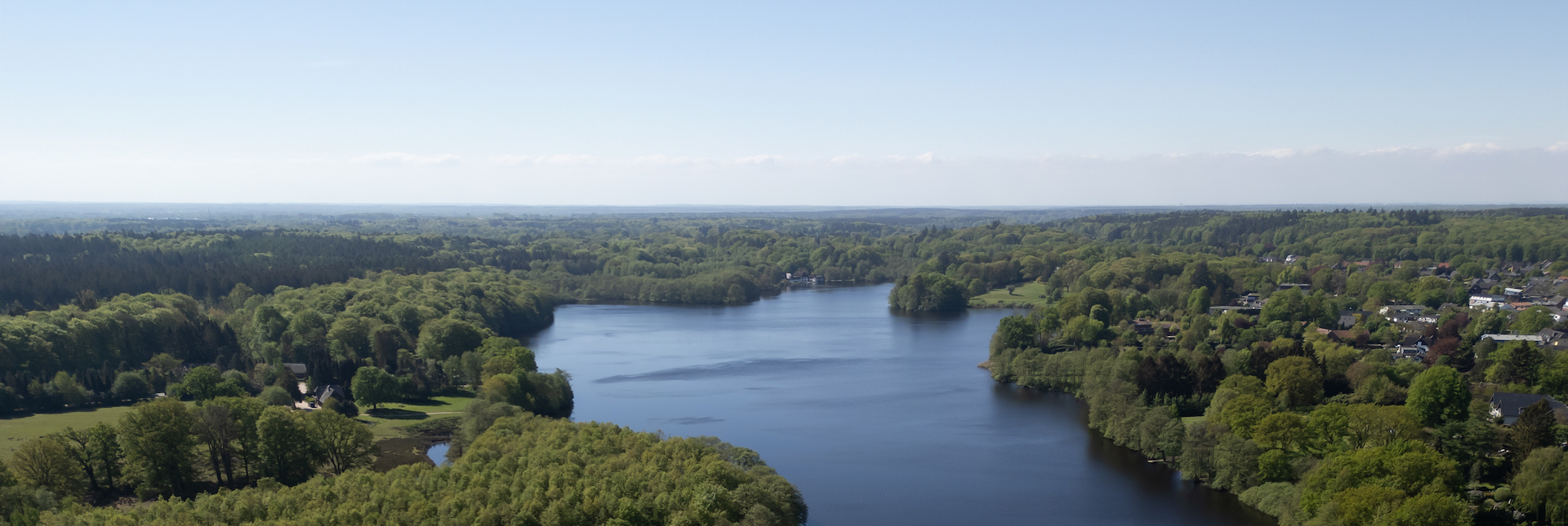 Der Lütjensee von oben